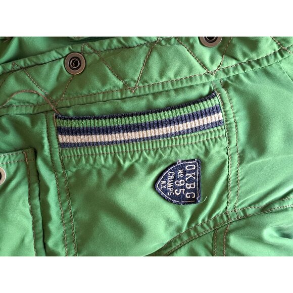 OshKosh B'Gosh Boys Size 4 Hooded Toddler Jacket Sherpa Lining  Pockets Thick - Picture 2 of 9